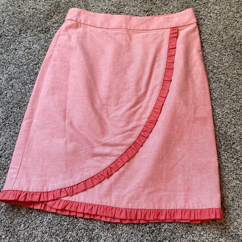 J. Crew Ruffle Skirt - Picture 2 of 8